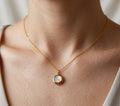 Solitaire Diamond pendant necklace