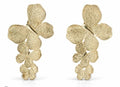 Botanical Leaf long Dangling Earrings