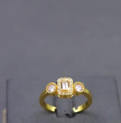 Golden ring stone
