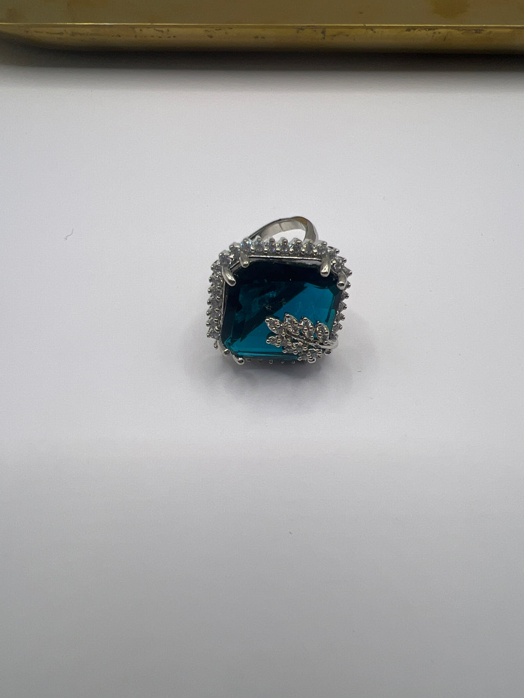 Emerald Green Cocktail Ring