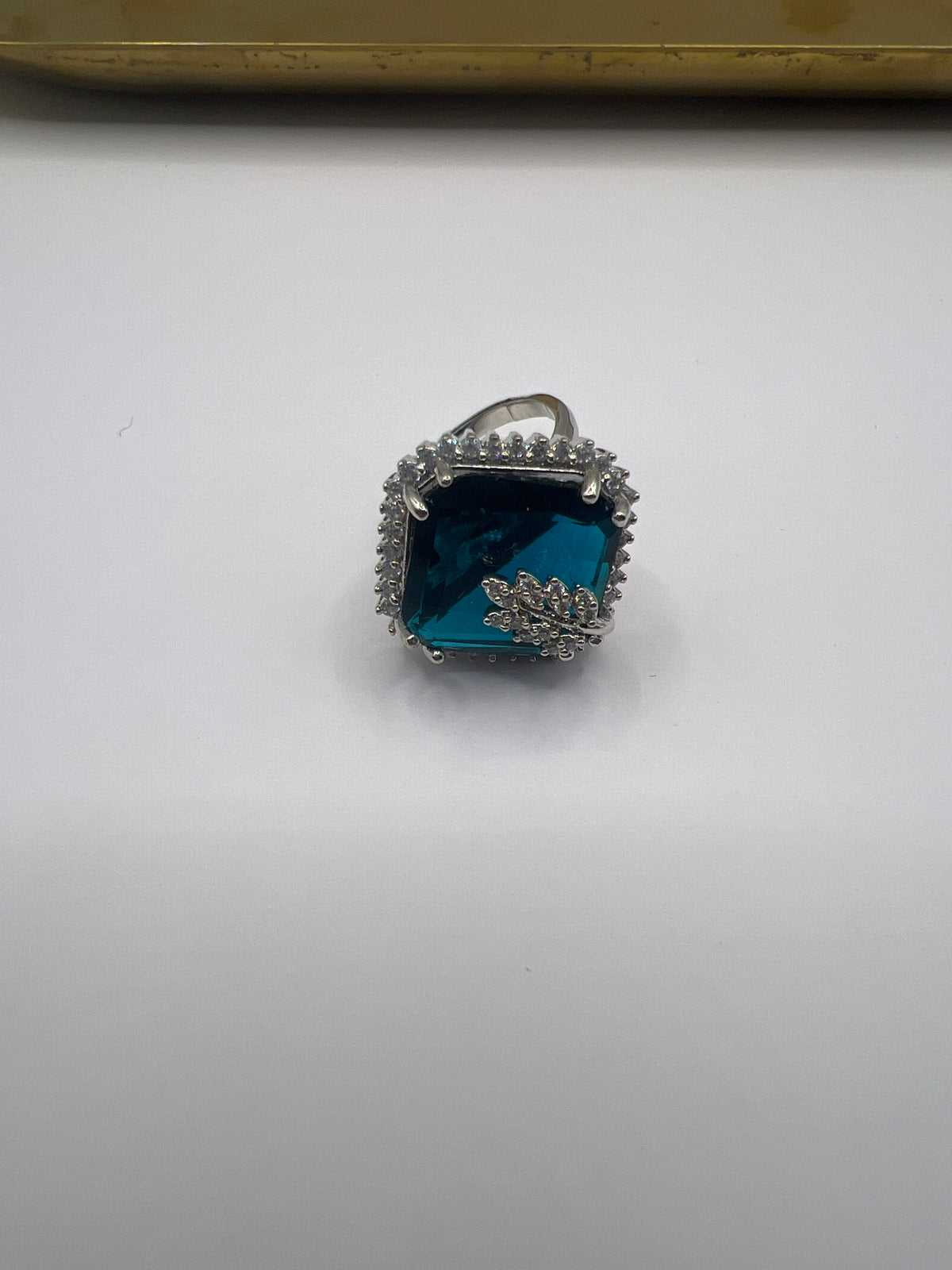 Emerald Green Cocktail Ring