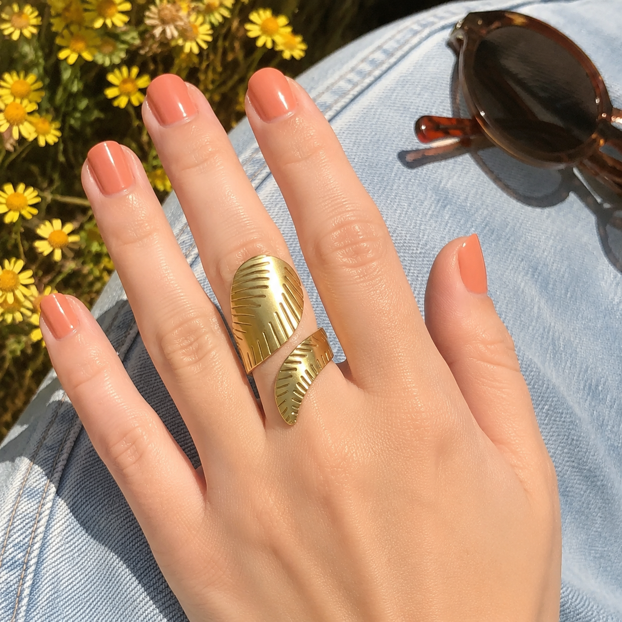 summer golden ring adjustable