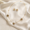 golden jewellery set