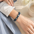 blue steel braclet