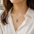 tiny chair necklace