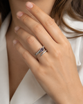 stone silver ring