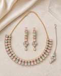 coloured jewellery set
