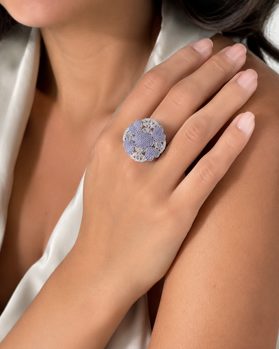 premium stone ring