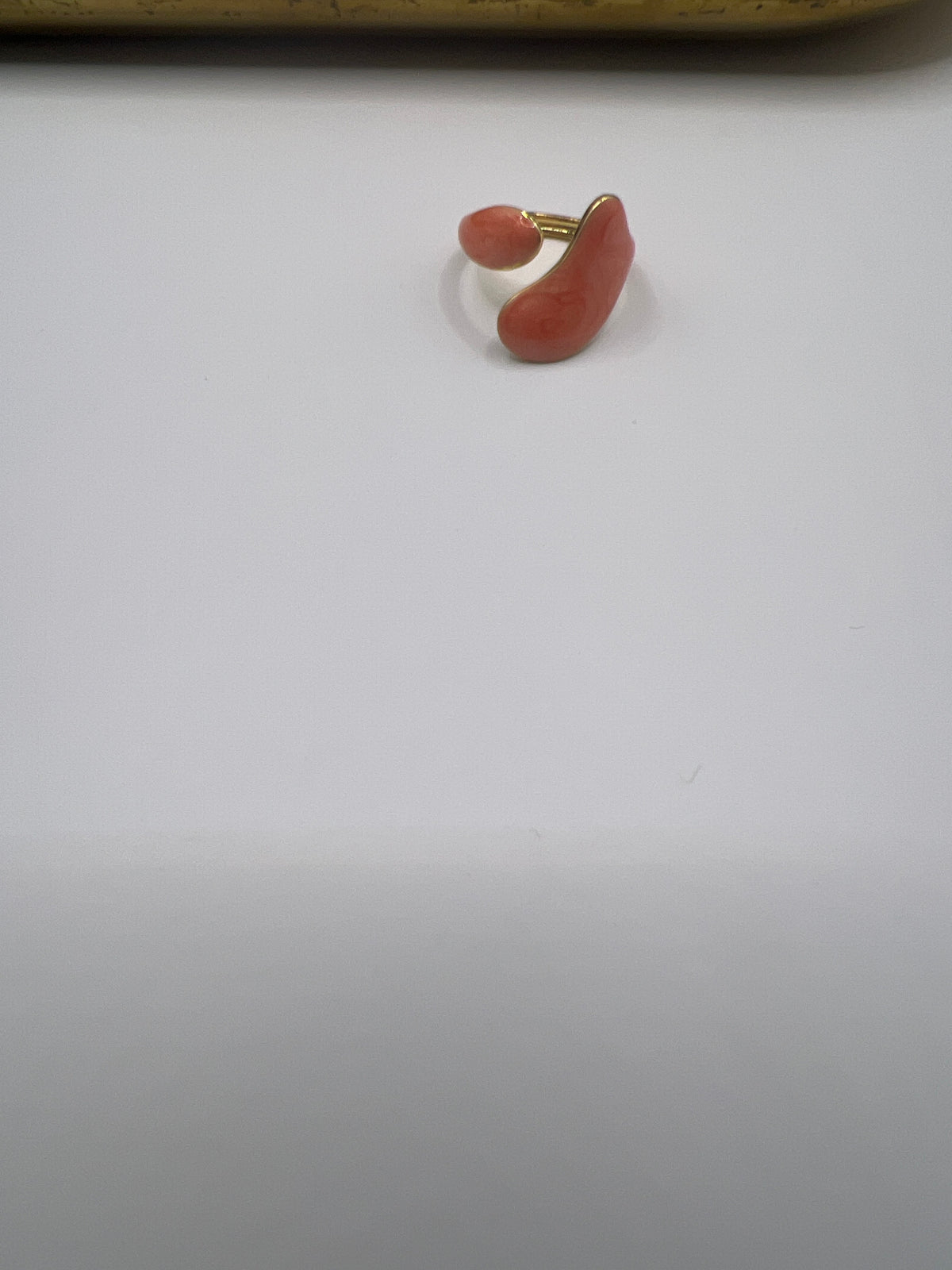 Orange Open - Cuff Ring