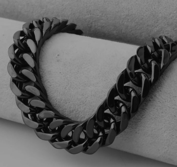 Black heavy men’s Braclet