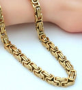 Heavy premium necklace golden chain