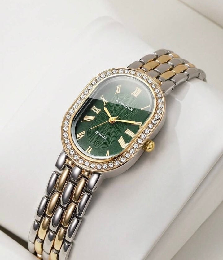 Emerald Green Elegance watch