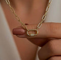 Holden pin stony chain (necklace)