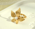 pearl golden ring