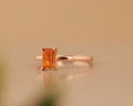 minimal  stone ring