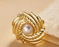fine pearl ring