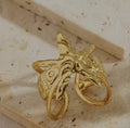 rough  star ring
