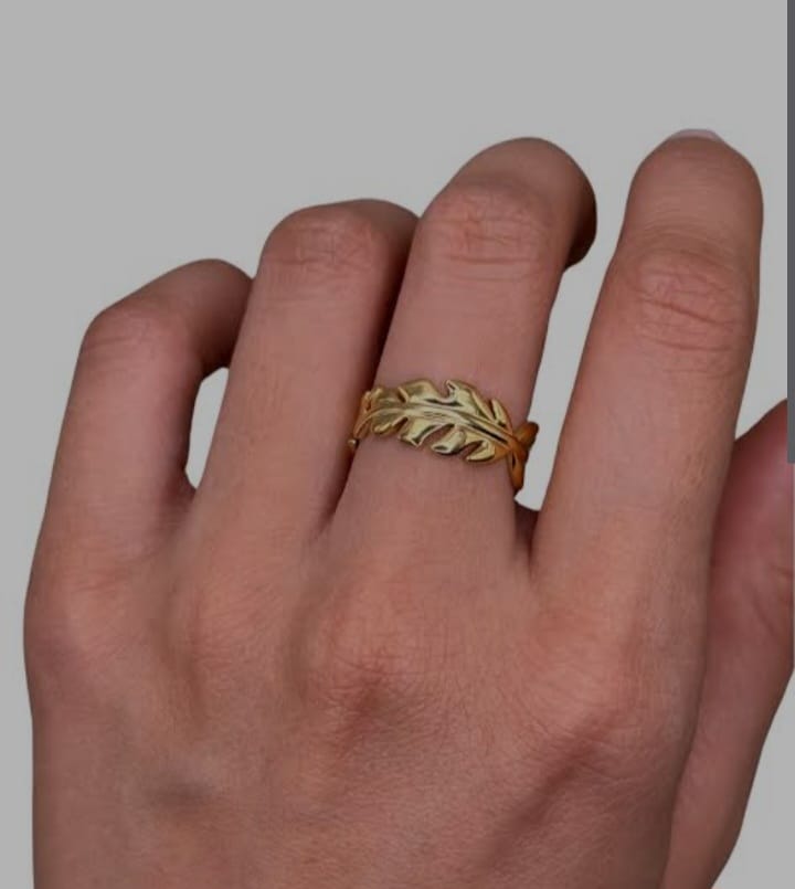 leaf ring