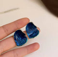 blue earings
