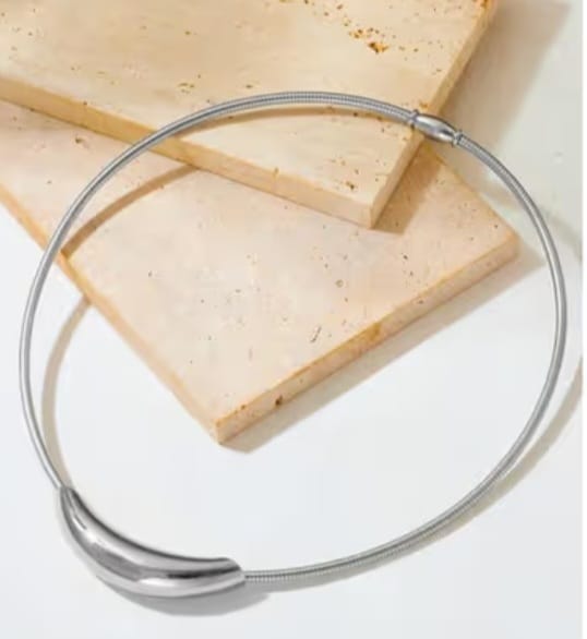 silver premium necklace