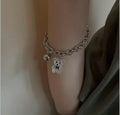 silver bear braclet