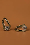 pearl golden studs
