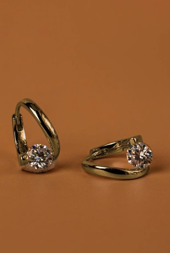 pearl golden studs
