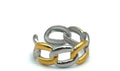 golden n silver ring