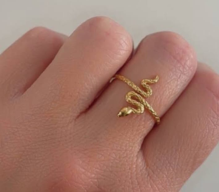 mini snake ring