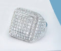 stones silver ring