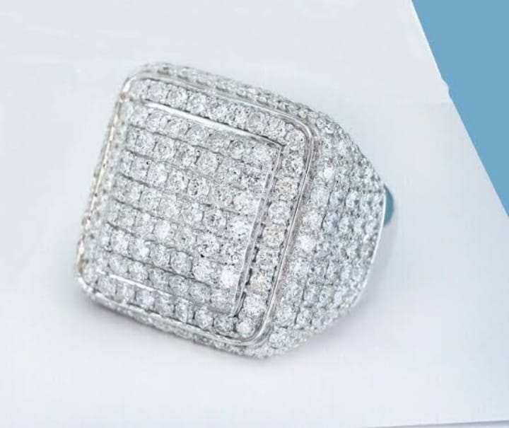 stones silver ring