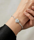stone heart braclet
