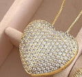 golden heart locket