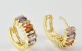 minimal coloured earings