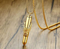 golden eagle locket