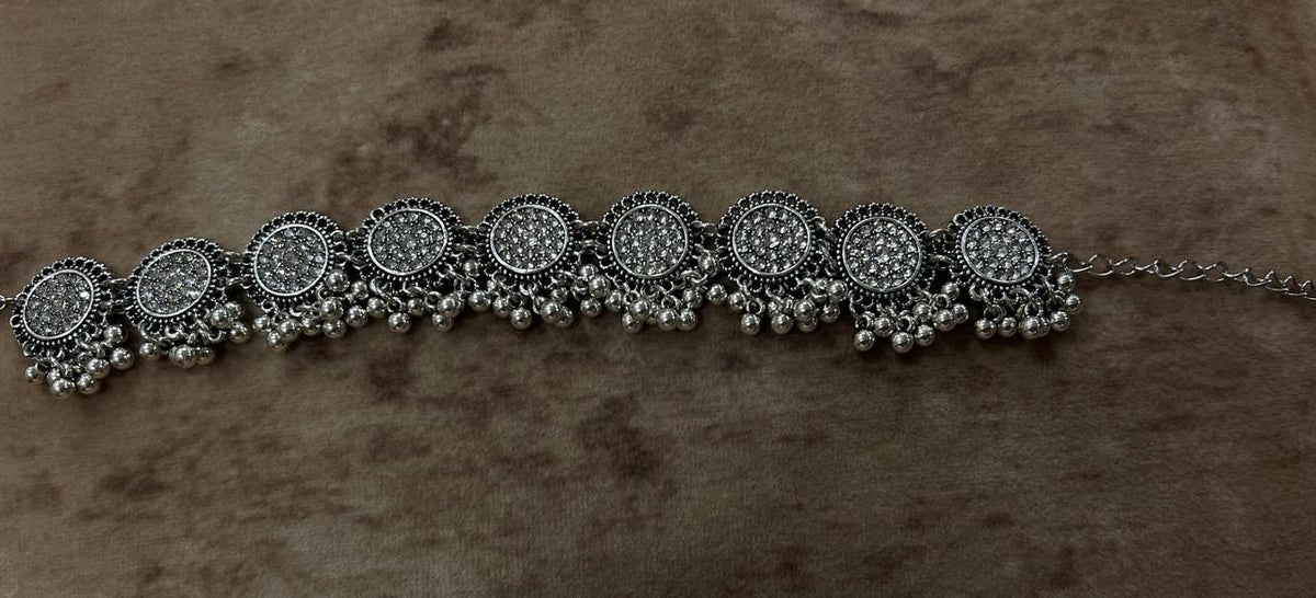 silver vintage necklace