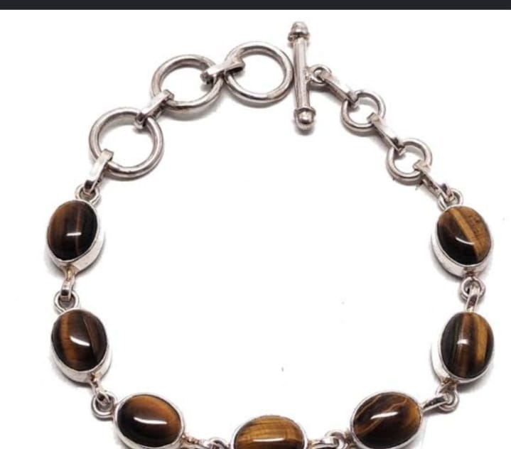 crystal brown premium braclet