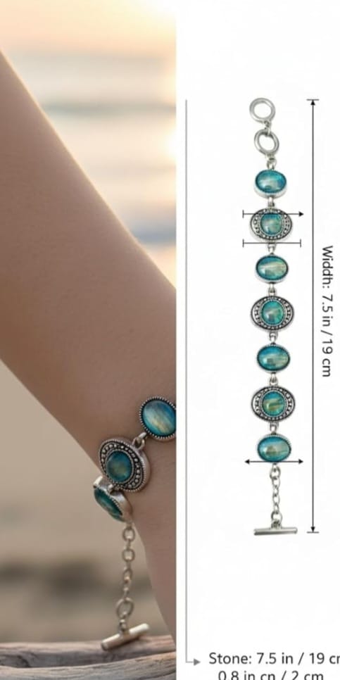 sky crystal premium braclet