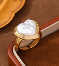 heart stone ring