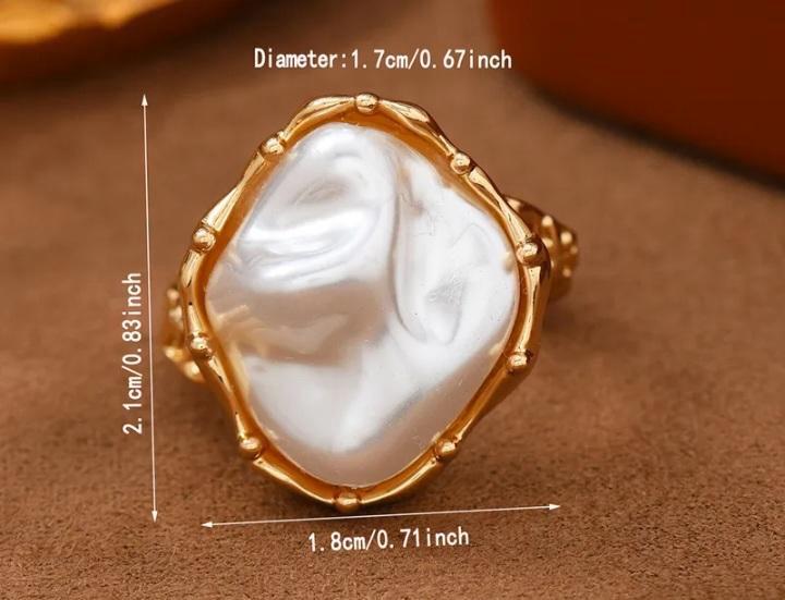 golden stones rings