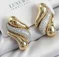 golden n silver earings