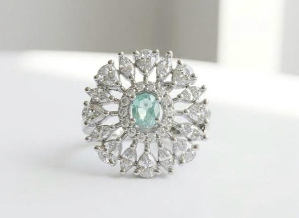 silver sky ring