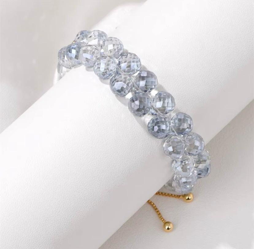 stones adjustable braclet