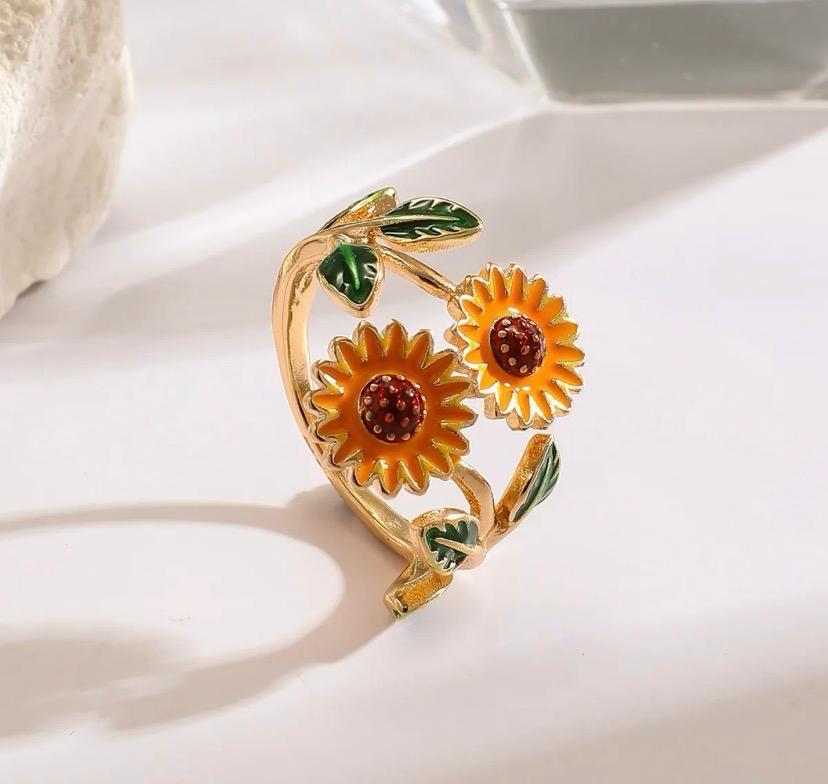 sunflower ring