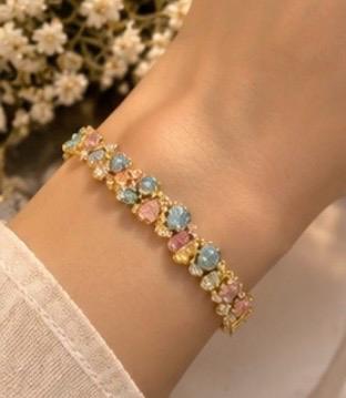 candy crystal premium braclet pure zircon
