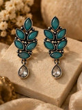 feroza vintage stone earings