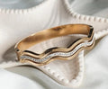 Gold Triple Chain Bracelet
