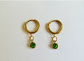 drop green earing