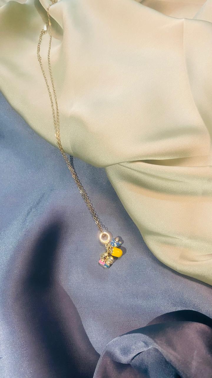 Camera Chunks Necklace