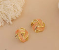 Orange Earring